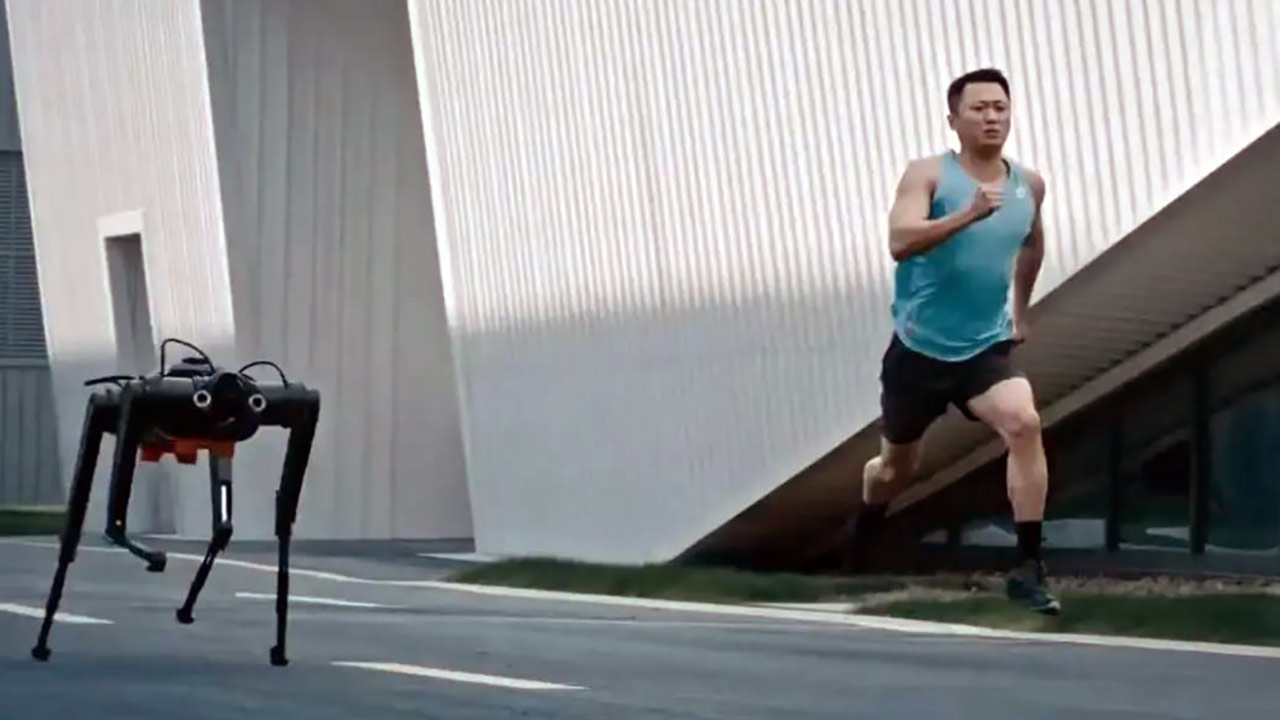 Foto - Çin'in robot köpeği ABD'nin köpeğini parçalar