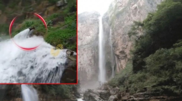 Foto - Çin'in şelalesi de çakma çıktı! Bakın nasıl kandırmışlar! 