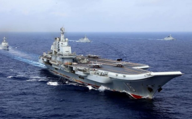 Foto - Çin'in uçak gemileri büyük dikkat çekiyor! Tartışmalı bölgede göründüler