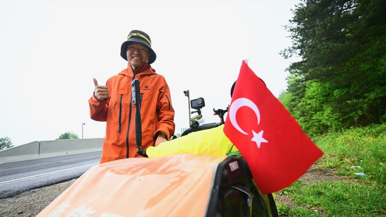 Çinli gezgin dünya turuna çıktı! Türkiye'ye hayran kaldı