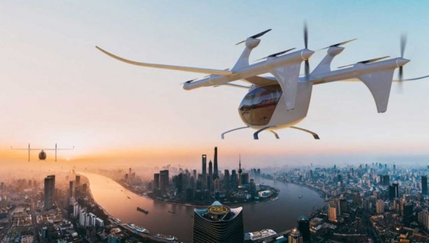 Foto - Çinli hava taksi firması rekor kırdı