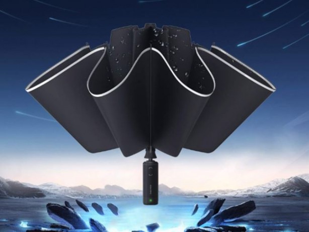 Çinli teknoloji devi işi iyice abarttı! Akıllı şemsiye ürettiler