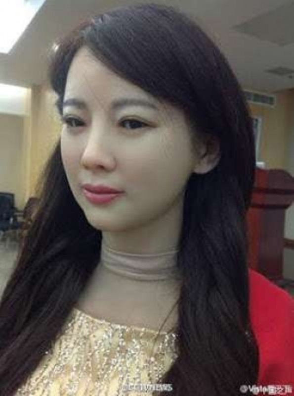 Foto - Çinlilerin hissedebilen robotu Jia Jia 