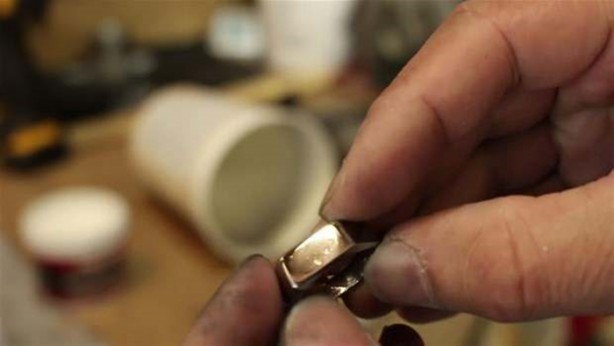 Foto - Civata somunundan öyle bir şey yaptı ki!