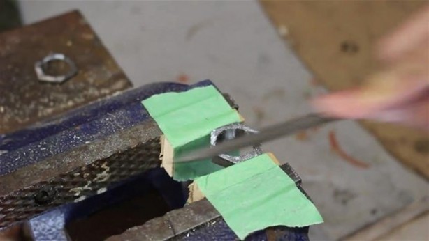 Foto - Civata somunundan öyle bir şey yaptı ki!