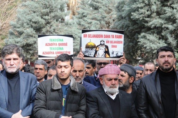 Foto - Cizre'den İsrail'e tepki: Kudüs’ün kurtuluşu ümmetin kurtuluşudur