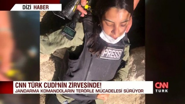 Foto - CNN Türk muhabiri Fulya Öztürk'ün mağarada zor anları