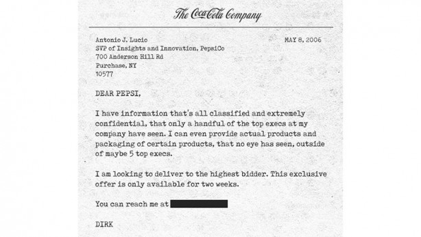 Foto - Coca Cola'nın gizli tarifleri ve bilgileri eline geçen Pepsi bakın ne yaptı