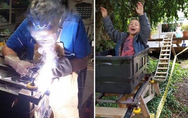 Foto - Çocuğu için bakın neler yaptı