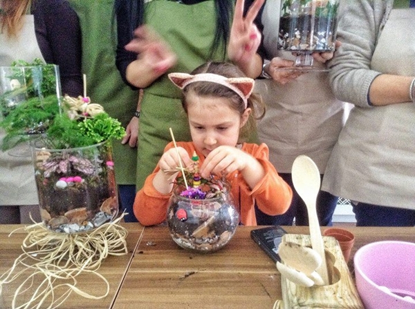 Foto - Çocuğunuz için eğlenceli bir fikir! 'Teraryum yapımı'