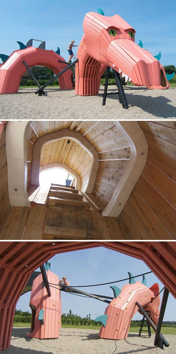 Foto - Çocuklar bu oyun alanlarına bayılıyor!