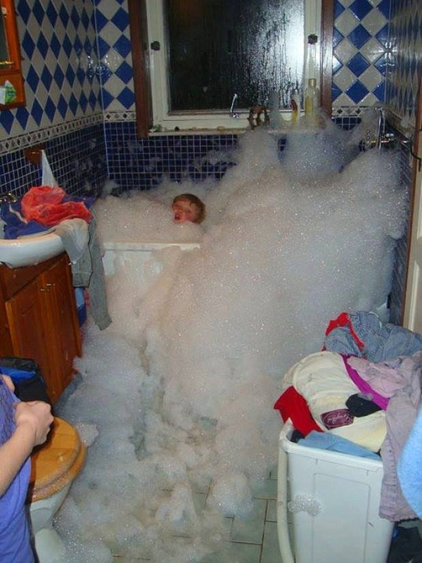 Foto - Çocuklar evi öyle bir hale getirdi ki!