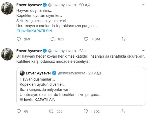 Foto - İşte köpek duyarı kasanların ikiyüzlülüğü! Çocuklar ölürken değil uyurken sessiz olunur!