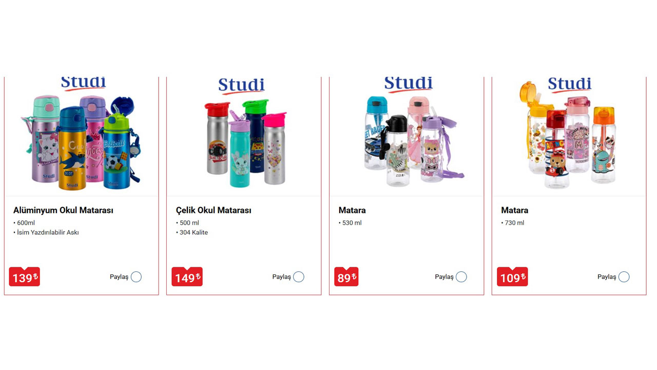 Foto - Çocuklar renkli dünyada, veliler uygun fiyat peşinde! BİM'den kaçırılmayacak kırtasiye ürünleri