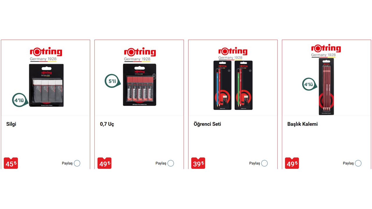 Foto - Çocuklar renkli dünyada, veliler uygun fiyat peşinde! BİM'den kaçırılmayacak kırtasiye ürünleri