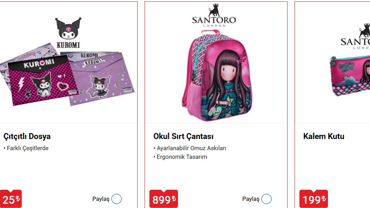 Foto - Çocuklar renkli dünyada, veliler uygun fiyat peşinde! BİM'den kaçırılmayacak kırtasiye ürünleri