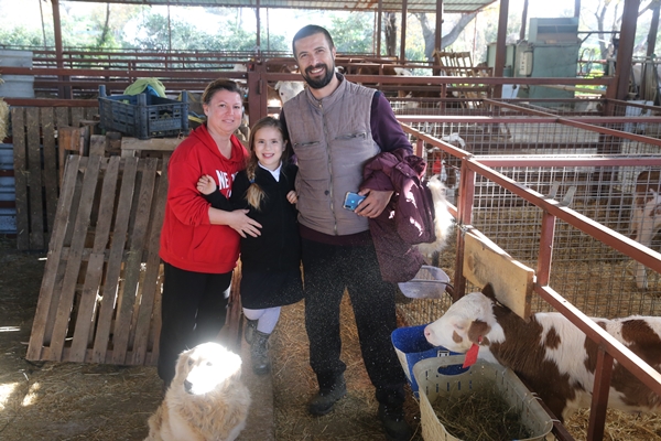 Foto - Çocukları için kariyerlerini bırakıp çiftlik kurdular