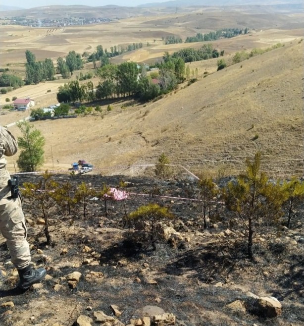 Foto - ‘Çocukluk hayalim’ dediği fidanlar yanmasın diye canından oldu