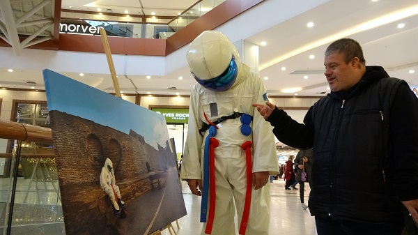 Foto - Çocukluk hayalini bakın nasıl gerçekleştirdi
