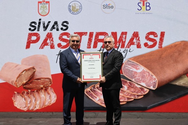 Foto - Coğrafi işaretle tescillenen "Sivas pastırması" tanıtıldı