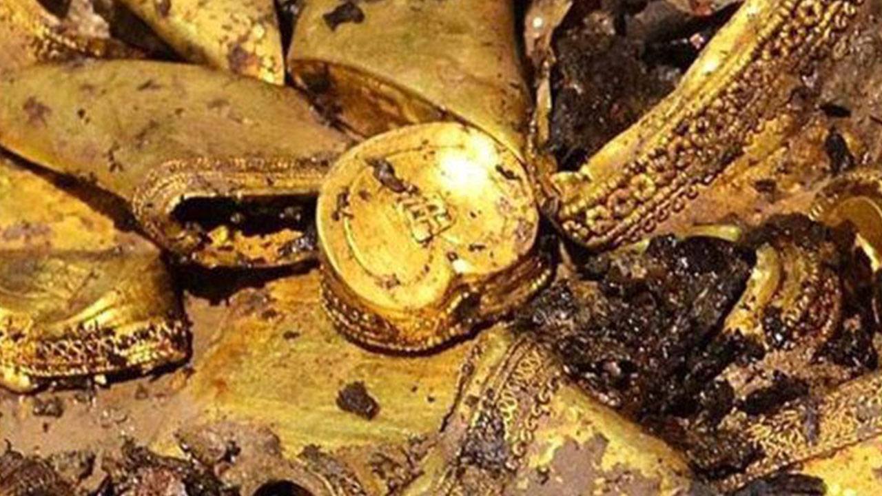 Foto - Çok büyük bir altın hazinesi  keşfedildi! Yerin altından fışkırdıkça fışkırdı