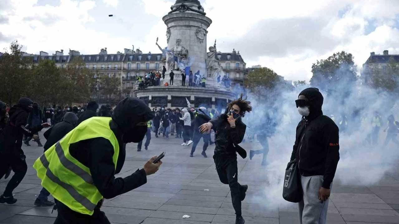 Foto - Çok endişeliyiz çok! Paris sokakları cayır cayır yanıyor