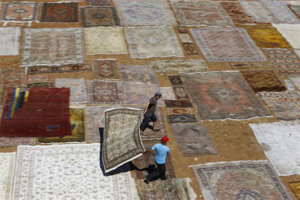 Foto - Çok şaşıracaksınız! İşte halı tarlaları...