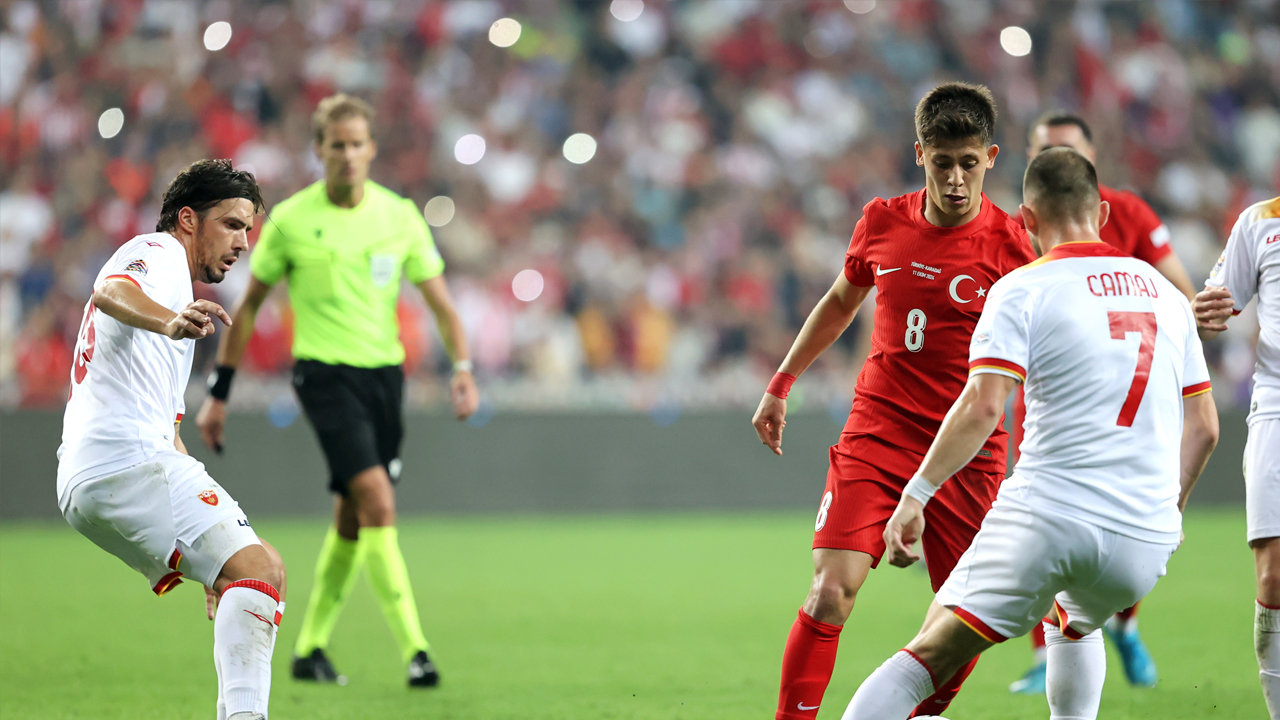 Foto - Çok sayıda hareketi gündem oldu… Arda Güler'in Karadağ maçındaki o hareketi… Ancelotti televizyonu kapatacak!
