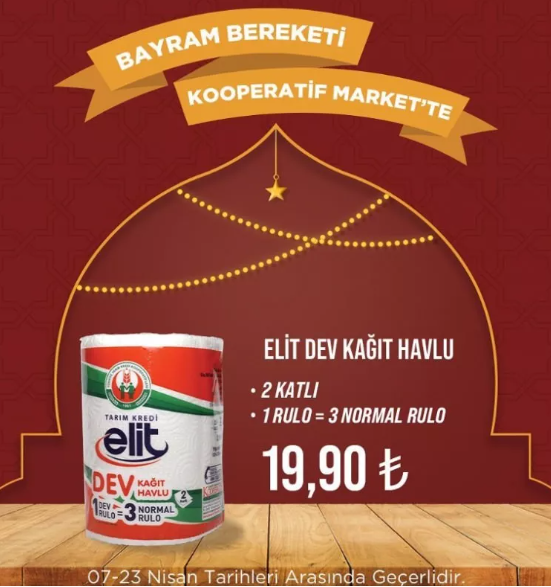 Foto - Çok sayıda ürün indirimde! Tarım Kredi'de dev bayram kampanyası