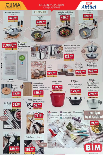 Foto - Çok sayıda ürün var! BİM’de yeni indirim fırsatları