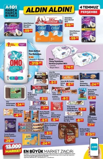 Foto - Çok sayıda üründe fırsat! A101'de yeni indirim geldi