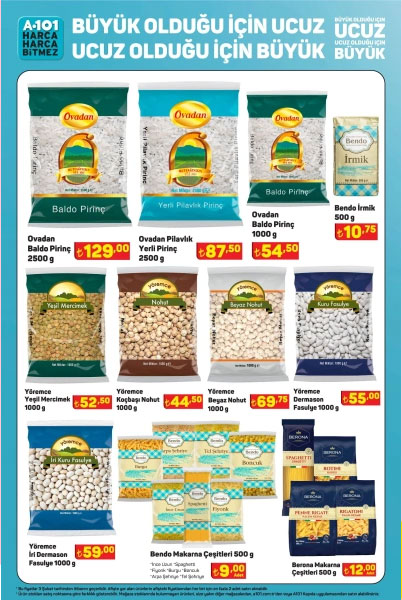 Foto - Çok sayıda üründe fırsat! A101’de yeni indirim listesi