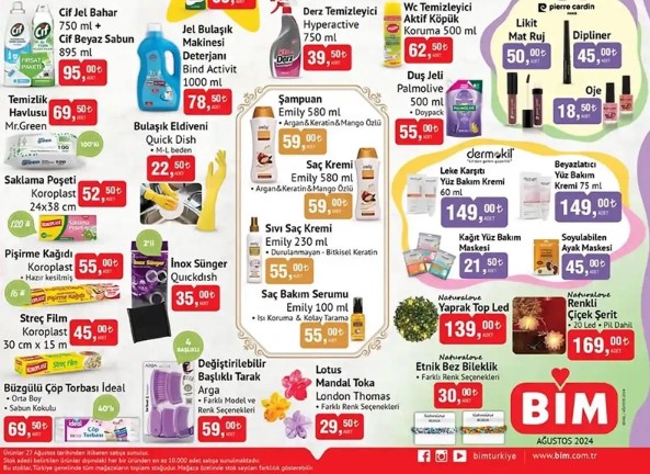 Foto - Çok sayıda üründe fırsat! BİM’den sürpriz indirim listesi
