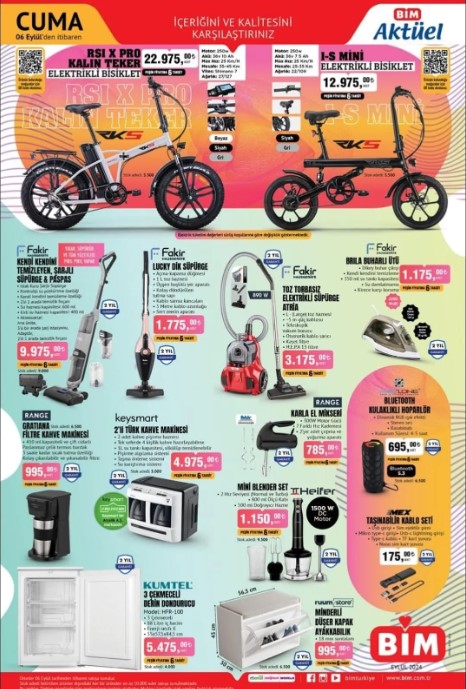 Foto - Çok sayıda üründe fırsat! İşte BİM'in 6 Eylül indirimleri