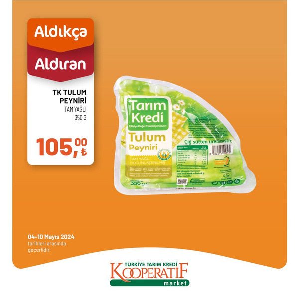 Foto - Çok sayıda üründe fırsat Tarım Kredi’de indirim şov