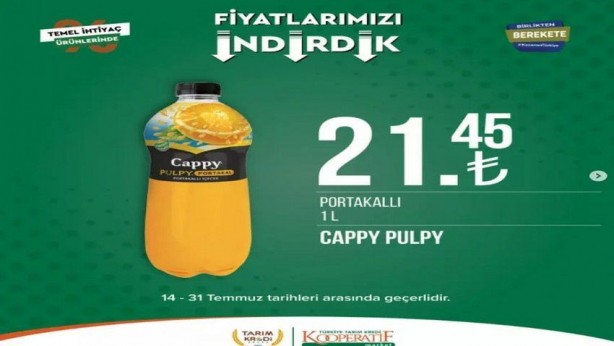 Foto - Çok sayıda üründe ucuzluk! Tarım Kredi’de yeni indirim çılgınlığı