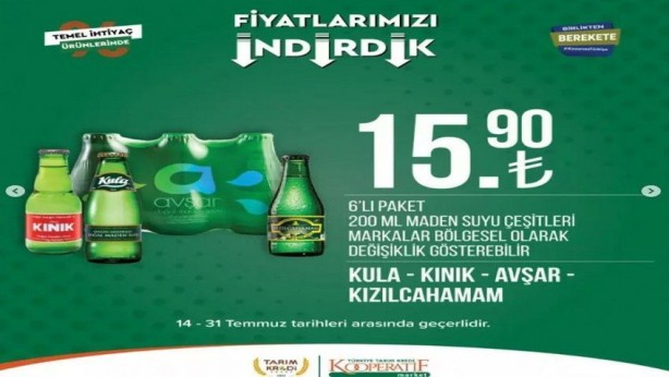 Foto - Çok sayıda üründe ucuzluk! Tarım Kredi’de yeni indirim çılgınlığı