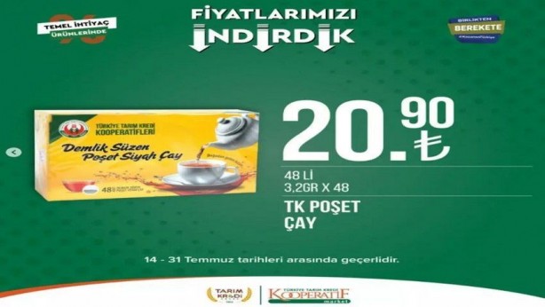 Foto - Çok sayıda üründe ucuzluk! Tarım Kredi’de yeni indirim çılgınlığı