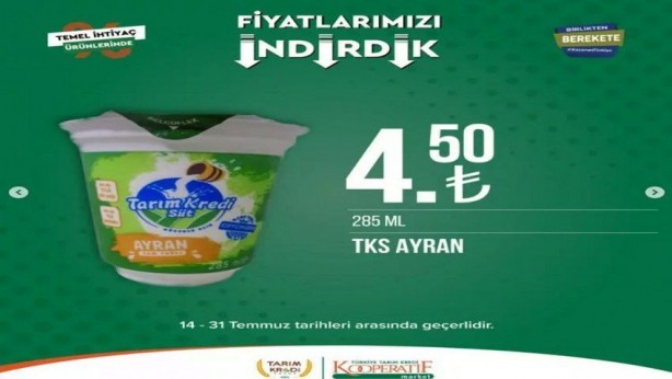 Foto - Çok sayıda üründe ucuzluk! Tarım Kredi’de yeni indirim çılgınlığı