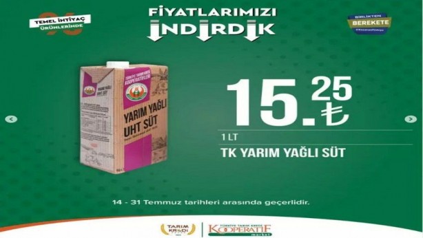 Foto - Çok sayıda üründe ucuzluk! Tarım Kredi’de yeni indirim çılgınlığı