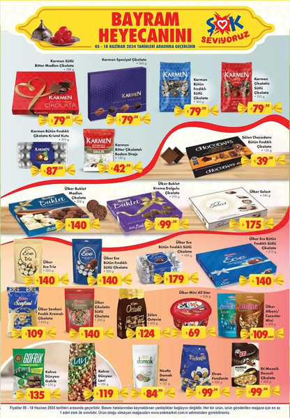 Foto - Çok sayıda ürüne indirim Şok'ta bayram öncesi fırsatları