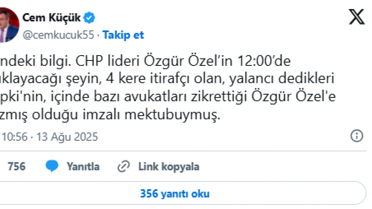 Foto - Çok sıcak gelişme: Cem Küçük saat 12.00'de ne olacağını açıkladı