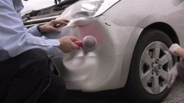 Foto - Çöken tampon fön makinesiyle nasıl düzeltilir?