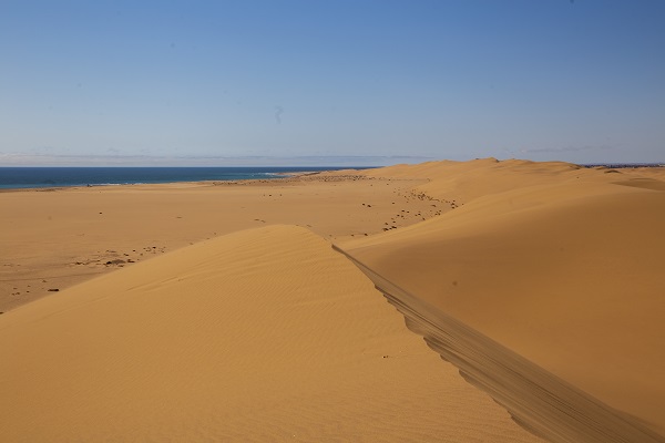 Foto - Çöl ile okyanusun buluştuğu nokta: Swakopmund