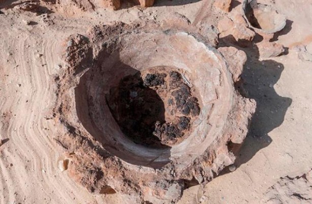 Foto - Çöldeki mezarlığın altından 5 bin yıllık fabrika çıktı