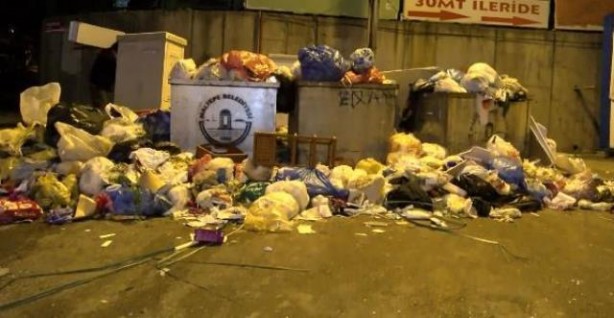 Foto - Çöp dağlarının oluştuğu Maltepe'deki vatandaşlara İBB şoku! 
