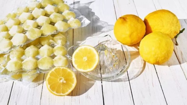 Foto - Çöpe atarken bir kez daha düşünün! Donmuş limonun inanılmaz faydası