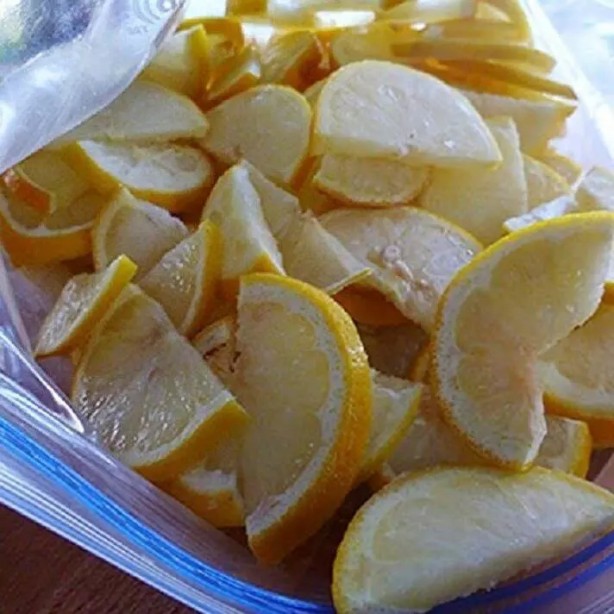 Foto - Çöpe atarken bir kez daha düşünün! Donmuş limonun inanılmaz faydası
