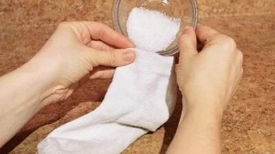 Foto - Çorabın içine biraz tuz koyunca bakın ne oluyor! Bugün herkes bunu araştırdı