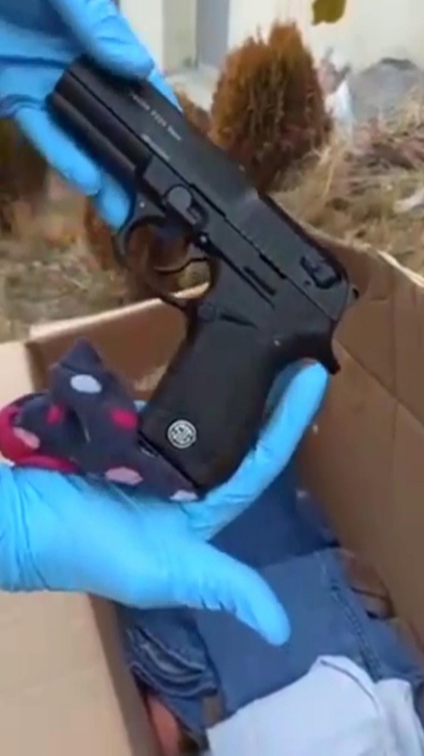 Foto - Çorapların içinden resmen cephanelik çıktı